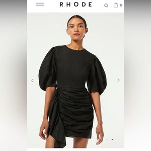 Rhode Pia Dress Sz Sm NWT Black retails for $395